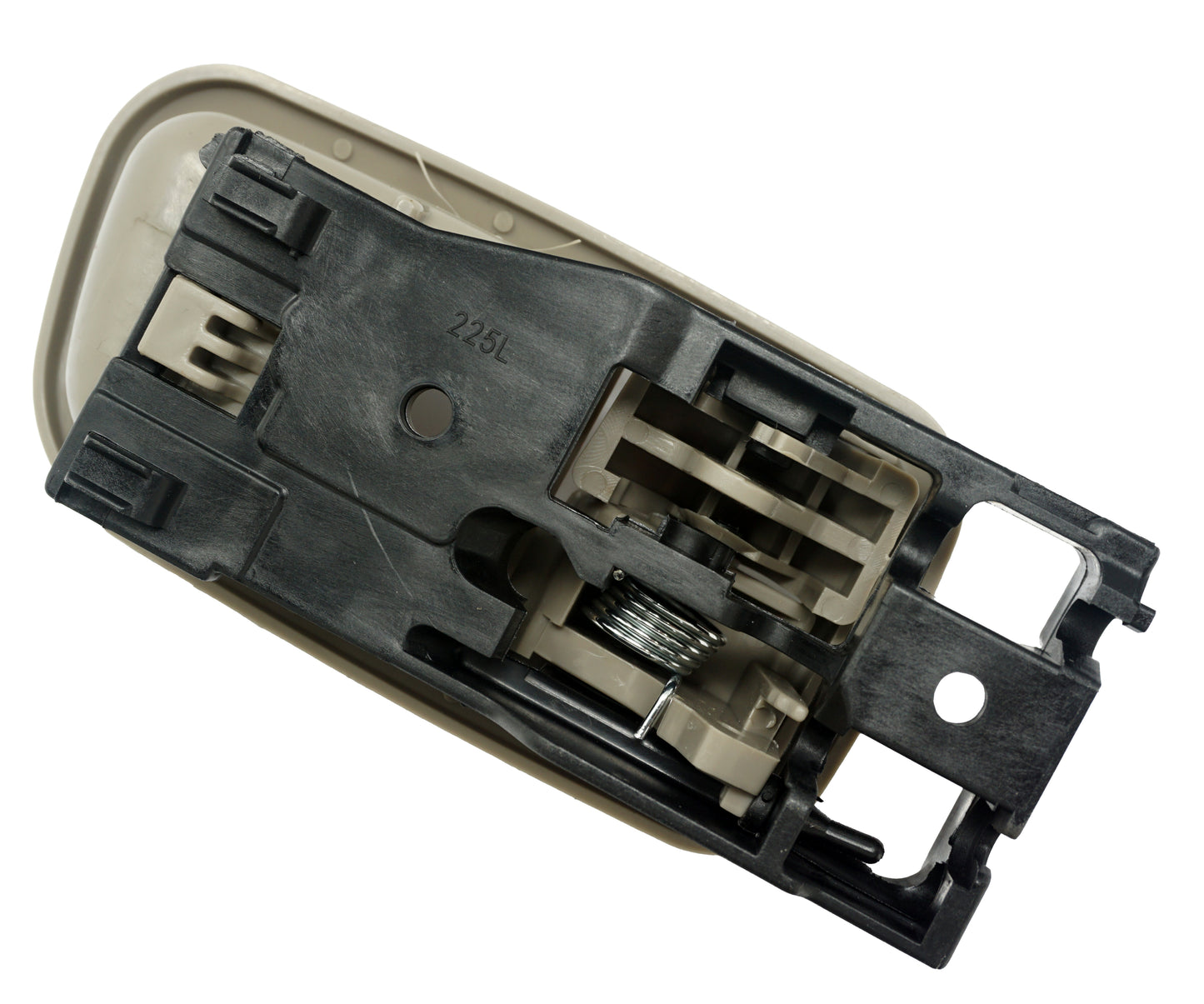 Inside Interior Left Driver Side Door Handle Gray Charcoal Compatible with 2000-2006 Tundra Replaces # 69206-0C010-B1, TO1352186 - Sentinel Auto Parts