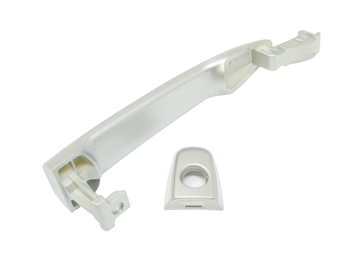 Exterior Front Left Driver Door Handle 1C8 Silver White for Toyota Lexus 69211-AE010