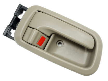 Inside Interior Right Passenger Side Door Handle Gray Charcoal Compatible with 2000-2006 Tundra Replaces # 69205-0C010-B1, TO1353186 - Sentinel Auto Parts