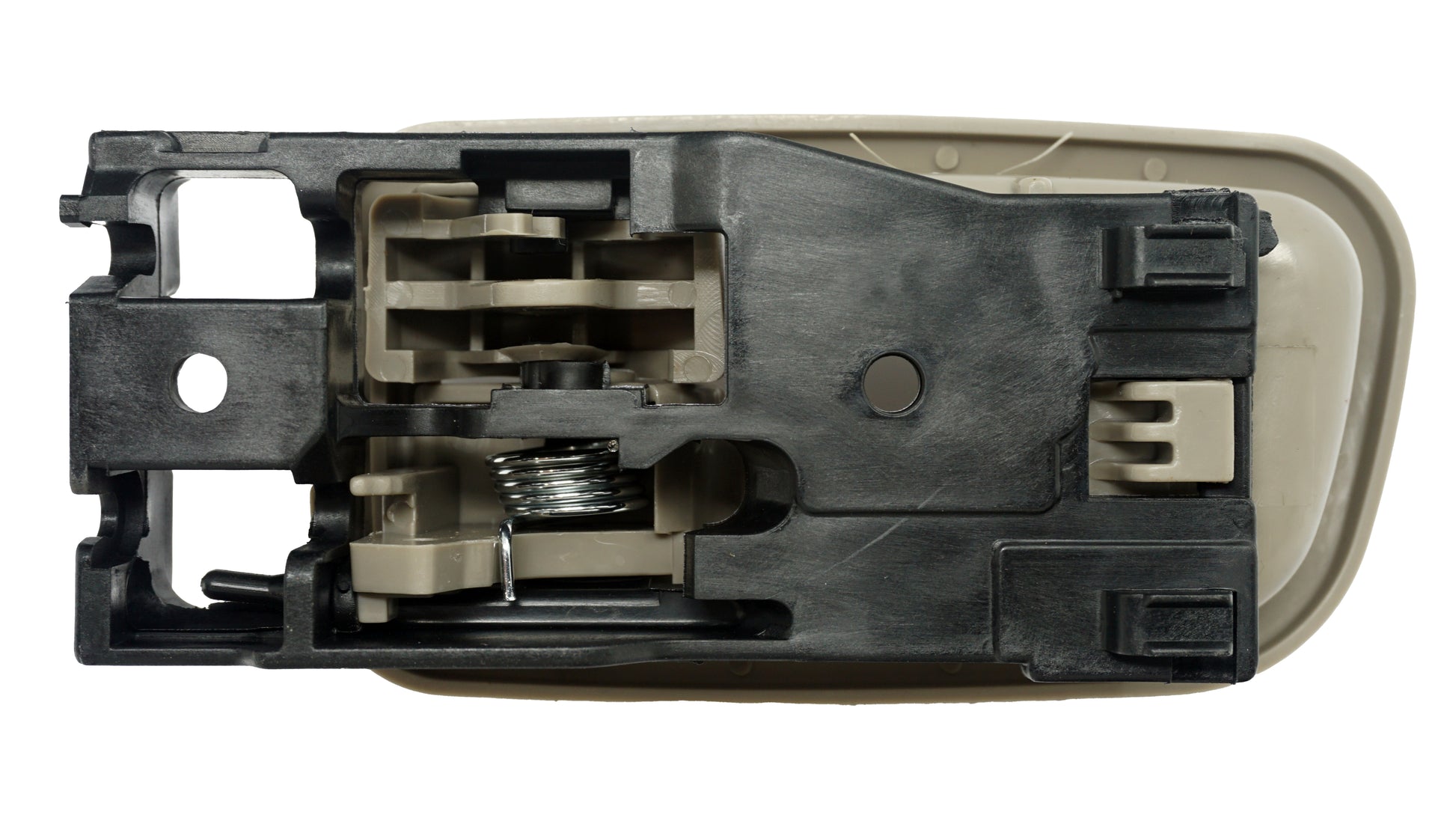 Inside Interior Right Passenger Side Door Handle Gray Charcoal Compatible with 2000-2006 Tundra Replaces # 69205-0C010-B1, TO1353186 - Sentinel Auto Parts