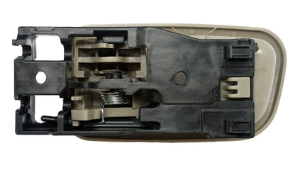 Inside Interior Right Passenger Side Door Handle Gray Charcoal Compatible with 2000-2006 Tundra Replaces # 69205-0C010-B1, TO1353186 - Sentinel Auto Parts