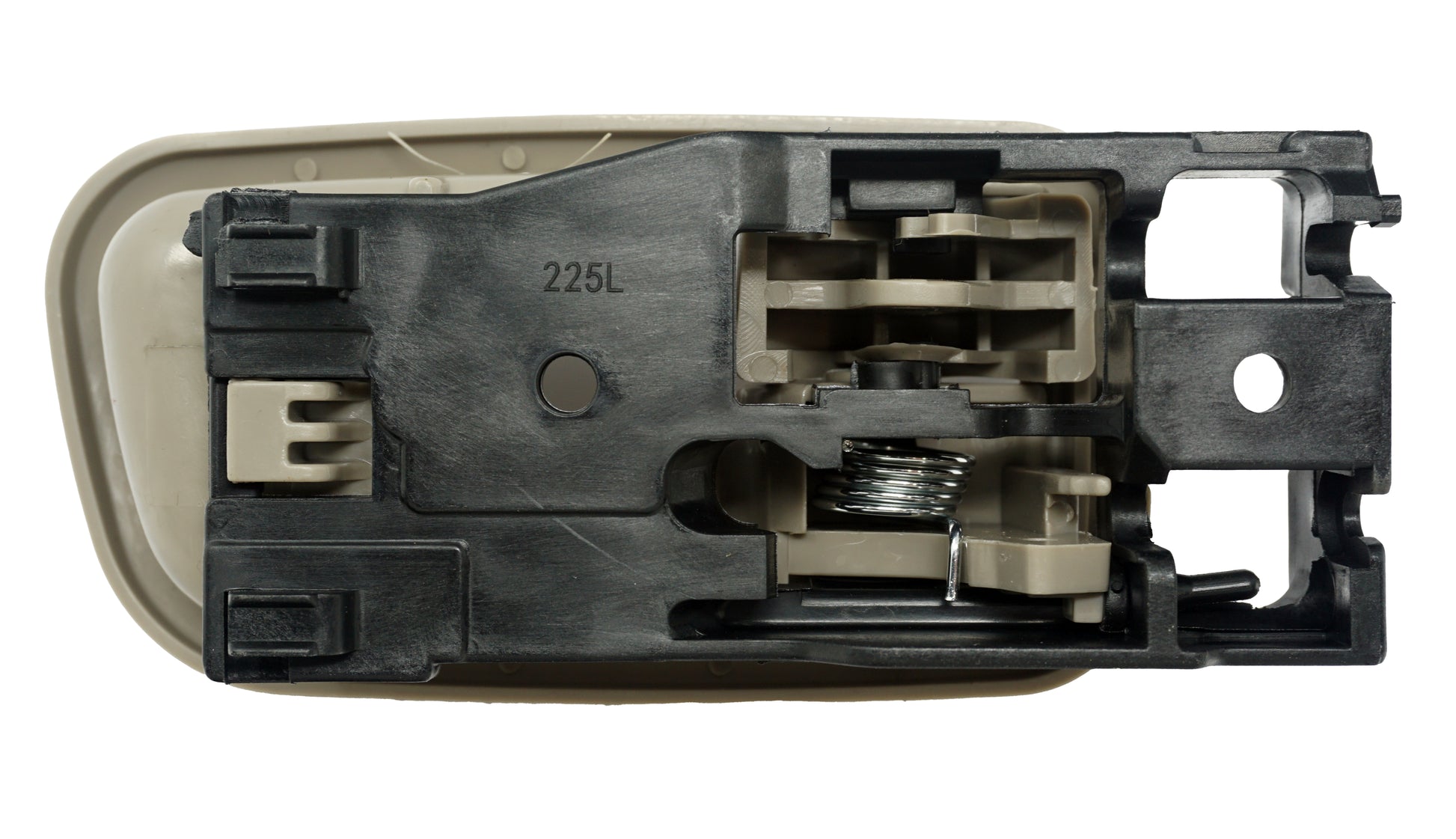 Inside Interior Left Driver Side Door Handle Gray Charcoal Compatible with 2000-2006 Tundra Replaces # 69206-0C010-B1, TO1352186 - Sentinel Auto Parts