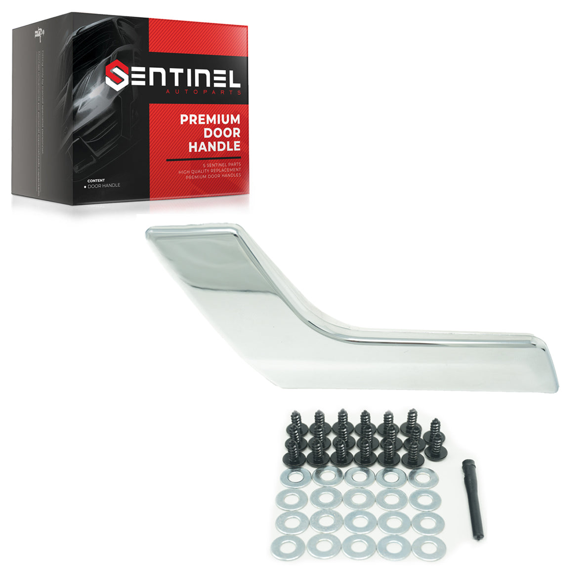 Inside Door Handle Repair Kit Left Driver Compatible with Benz C250 GLK350 Replaces # 204720276, 2047202663 - Sentinel Auto Parts