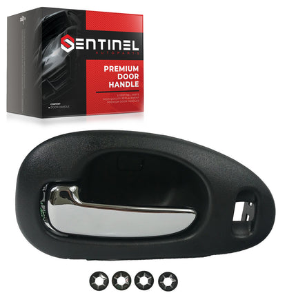 Interior Inside Door Handle Front Left Driver Side Compatible with 1998-2004 300M LHS Replaces # 5102849AA - Sentinel Auto Parts