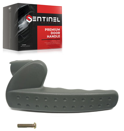 Inside Interior Door Handle Gray Right Passenger Side for 02-09 Dodge Ram Truck - Sentinel Auto Parts