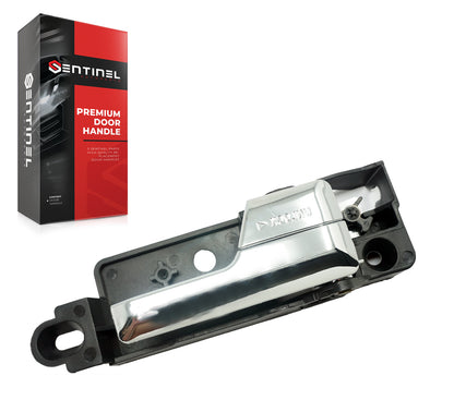 Inside Interior Door Handle Rear Passenger Side Compatible with 2006-2012 Ford Fusion 2007-2012 Lincoln MKZ, 2006 Lincoln Zephyr, 2006-2011 Mercury Milan Replaces # 6E5Z-5422600-A - Sentinel Auto Parts