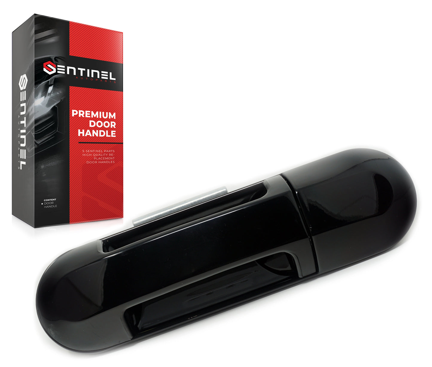 Exterior Rear Left Side Door Handle Black for Ford Explorer Mercury Lincoln