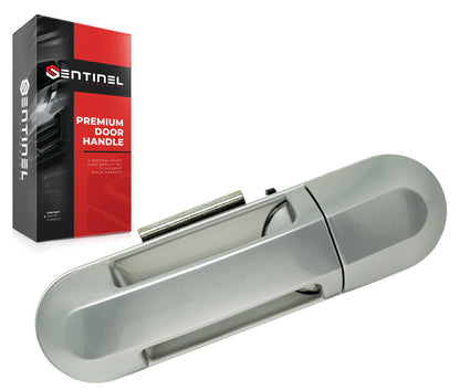 Exterior Rear Left Door Side Handle for Ford Explorer Mercury Lincoln Silver - Sentinel Auto Parts