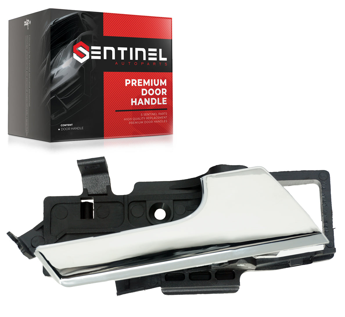 Interior Door Handle Right Passenger Side Compatible with 2007-2011 Chevy Aveo Pontiac G3 Wave Replaces # 96462710 - Sentinel Auto Parts