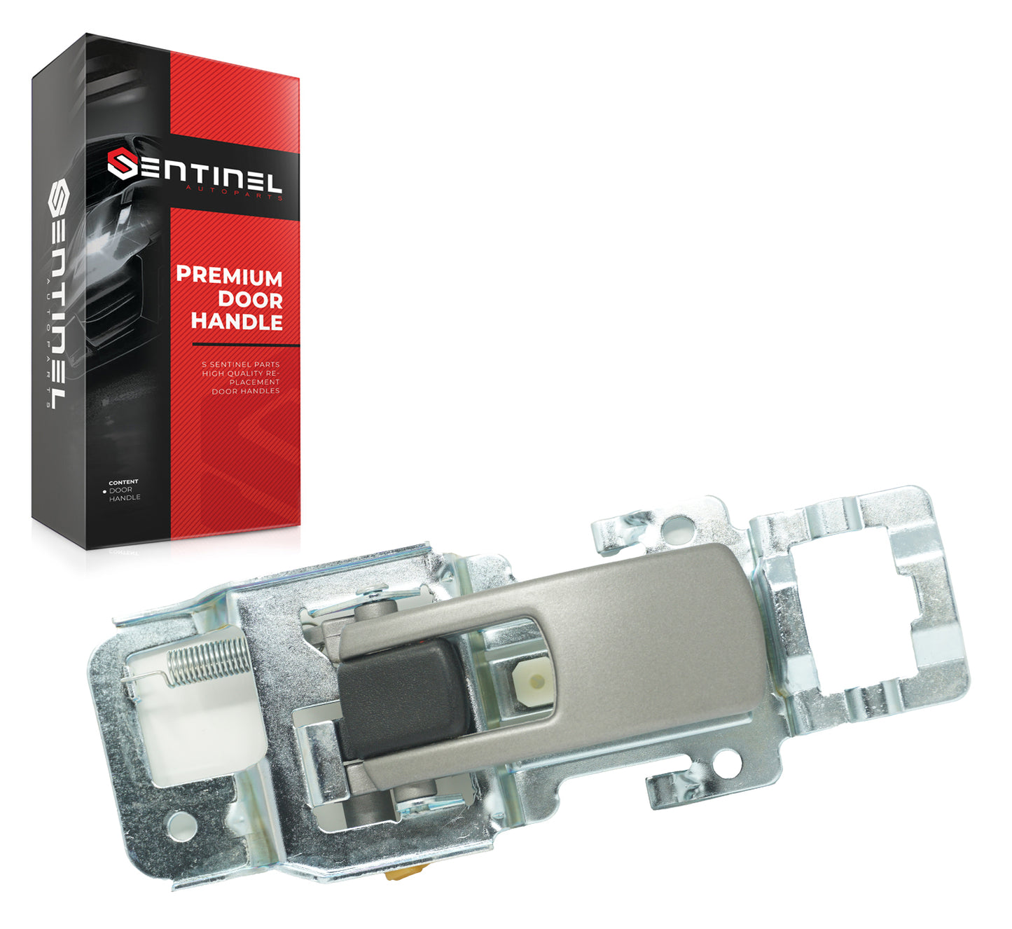 Inside Interior Door Handle Front & Rear Left Driver Side Compatible with 2005-2009 Chevrolet Equinox 2007-2009 Pontiac Torrent Replaces # 15926295 - Sentinel Auto Parts