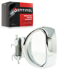 Inside Interior Door Handle Front or Rear Driver Left Side Compatible with 2006-2011 Chevrolet HHR Replaces # 19299614, 25812196 - Sentinel Auto Parts