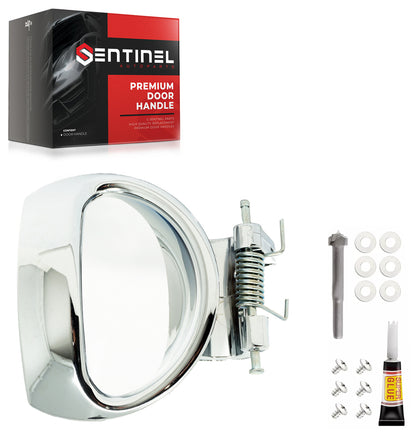 Inside Interior Door Handle Front or Rear Passenger Right Side Compatible with 2006-2011 Chevrolet HHR Replaces # 19299613, 25812186 - Sentinel Auto Parts