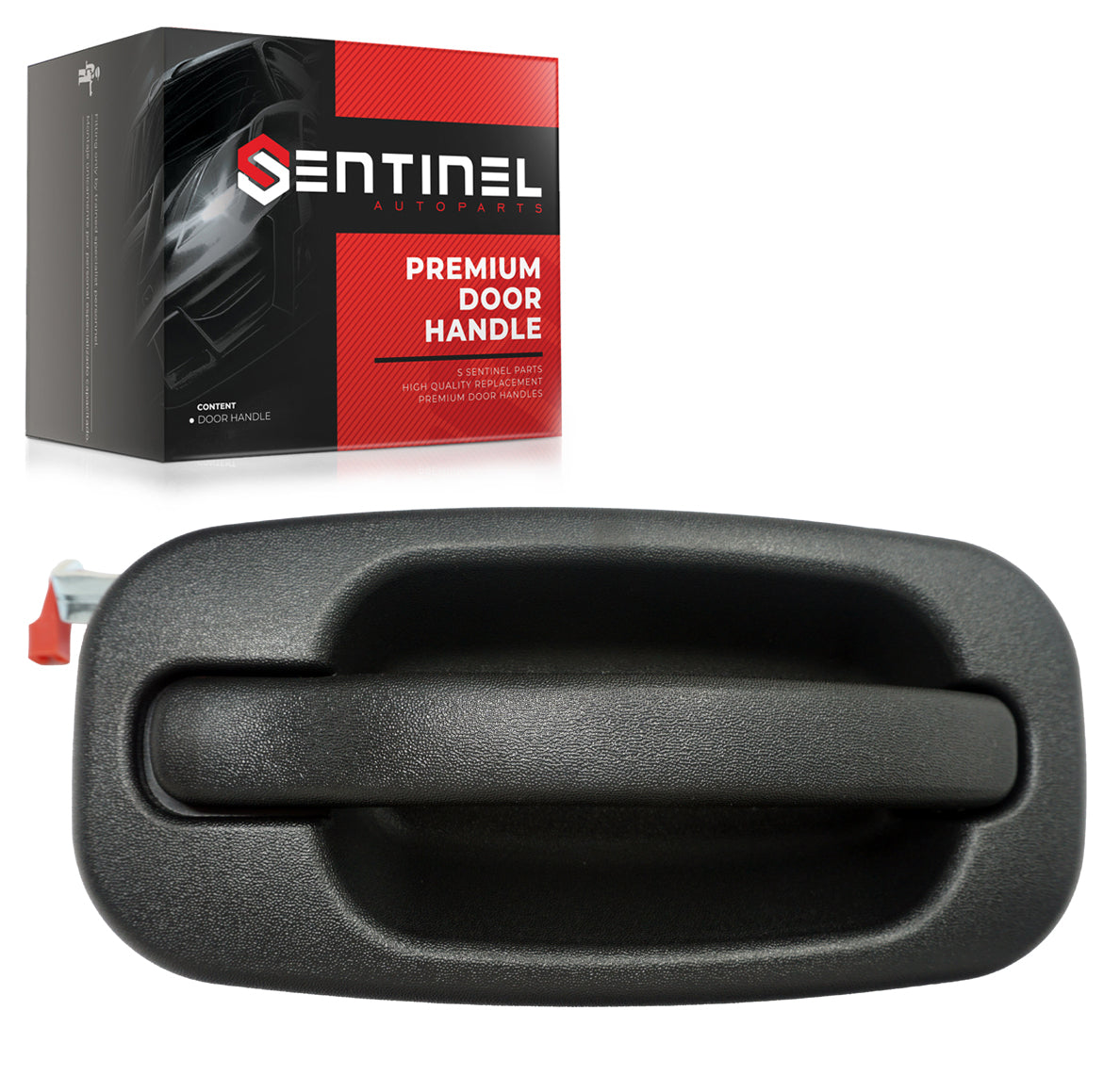 Outside Door Handle Rear Right Side Compatible with 99-07 Chevy GMC Sierra Silverado 02-06 Avalanche Escalade 00-06 Yukon XL Yukon Tahoe Suburban Replaces # 15721572, GM1521105 - Sentinel Auto Parts