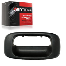 Upgraded Metal Latch Spring Clip Tailgate Handle Bezel Cover Compatible with 1999-2007 Silverado Sierra 1500 2500 3500 Replaces # GM1916102, 15228539 - Sentinel Auto Parts