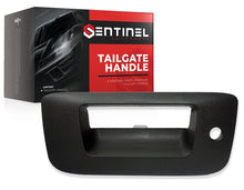 Tailgate Handle Bezel with Keyhole Compatible with 2007-2014 Chevrolet Silverado GMC Sierra 1500 2500 3500 Replaces # 15927250, GM1916106