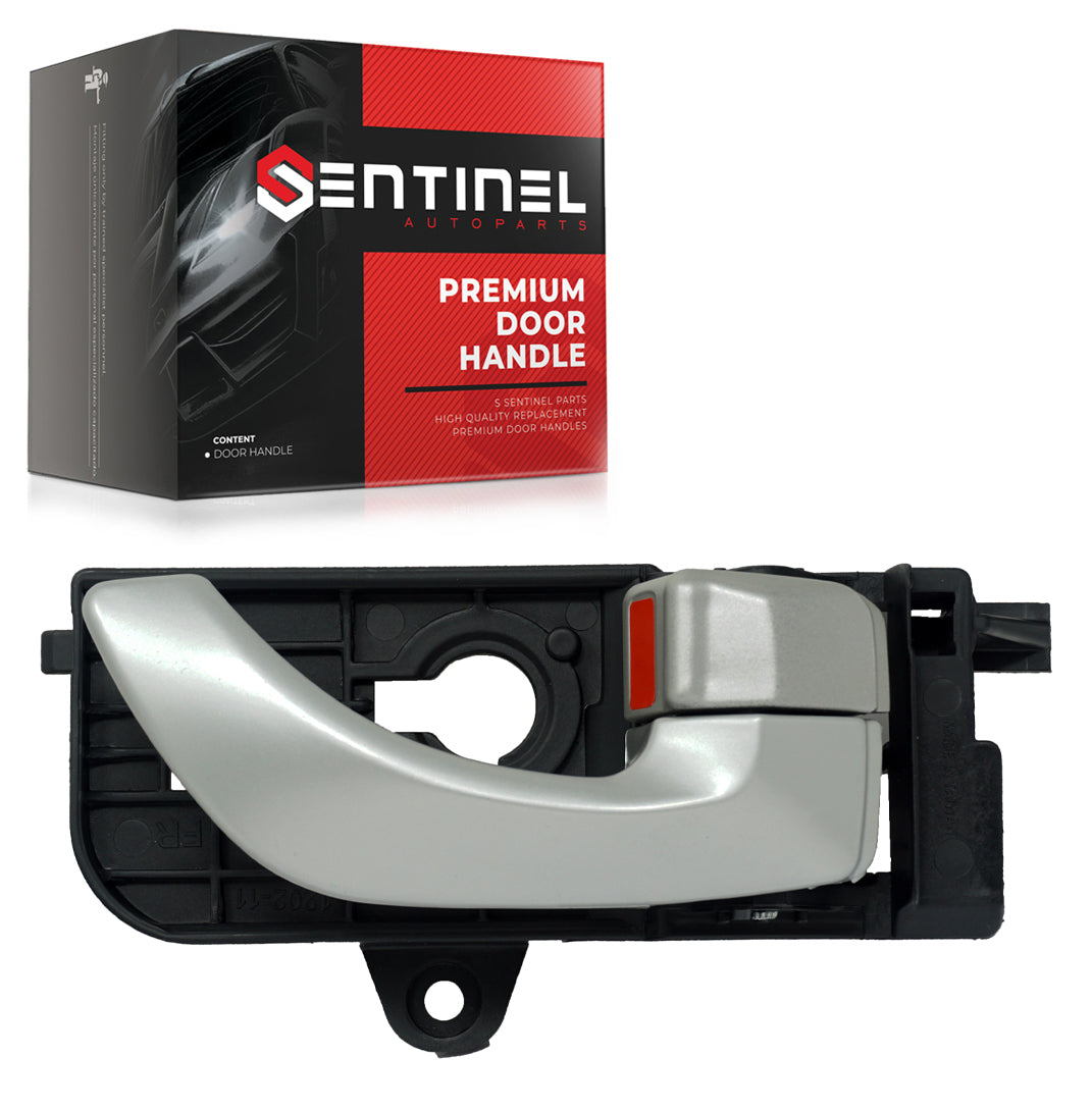 Inside Interior Door Handle Front Right Passenger Side Compatible with 2005-2008 Hyundai Sonata Replaces # 82620-3K020-XZ - Sentinel Auto Parts