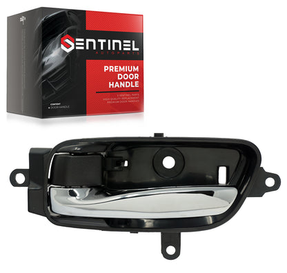 Inside Interior Door Handle Left Driver Side Compatible with 2013-2017 Nissan Altima Pathfinder, 15-17 Nissan Titan, 16-17 Titan XD, 15-17 Nissan Murano Replaces # 80671-3TA0D - Sentinel Auto Parts