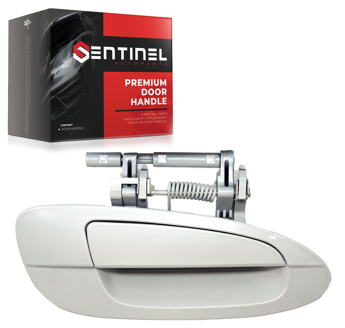 Front Right Outside Door Handle For 02-06 Nissan Altima QX3 Satin White