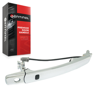 Smart Entry Keyless Entry Front Left Driver Outside Door Handle Technology Package Compatible Replacement for 2003-2008 Infiniti FX35 FX45 80640-CL00A 80645-CA000 - Sentinel Auto Parts