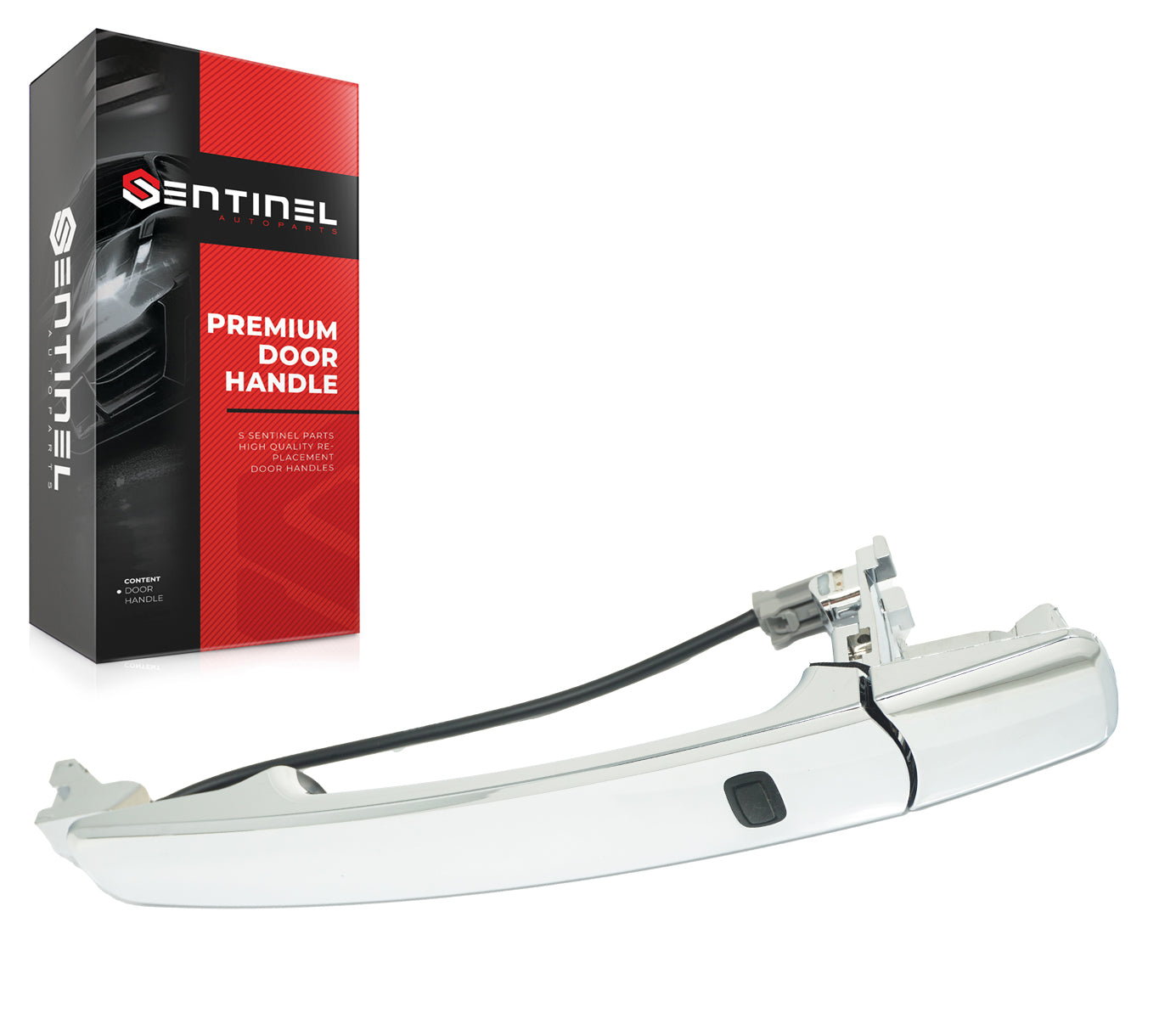 Smart Entry Keyless Entry Front Right Passenger Outside Door Handle Technology Package Compatible for 2003-2008 Infiniti FX35 FX45 Replaces # 80640-CL00A, 80646-CA000 - Sentinel Auto Parts