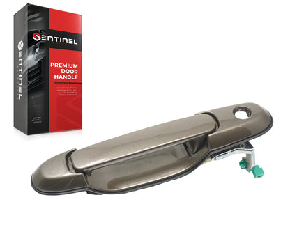 Outside Exterior Door Handle Front Right Passenger Side 4N7 Sable Pearl Compatible with 1998-2003 Sienna Replaces # 69210-08010-C0 - Sentinel Auto Parts
