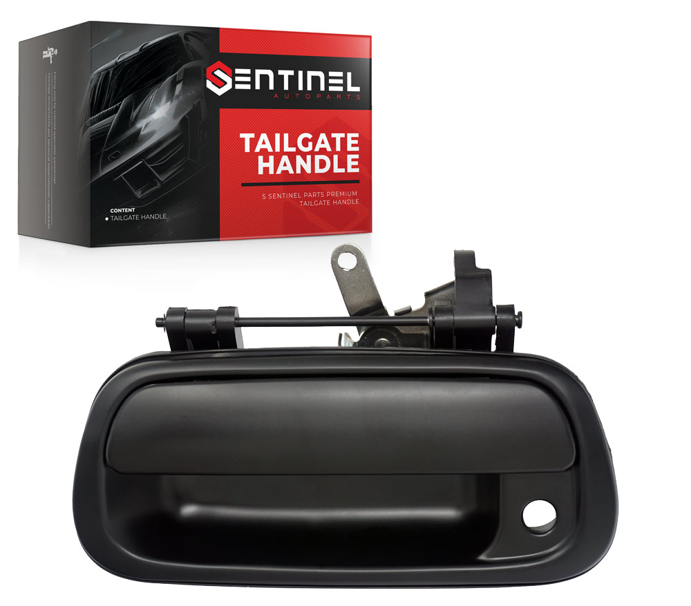 Rear Tailgate Handle with Keyhole Compatible with 2000-2006 Tundra Replaces # 69090-0C030-C0, 69090-0C010