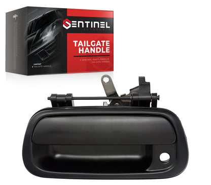 Rear Tailgate Handle with Keyhole Compatible with 2000-2006 Tundra Replaces # 69090-0C030-C0, 69090-0C010