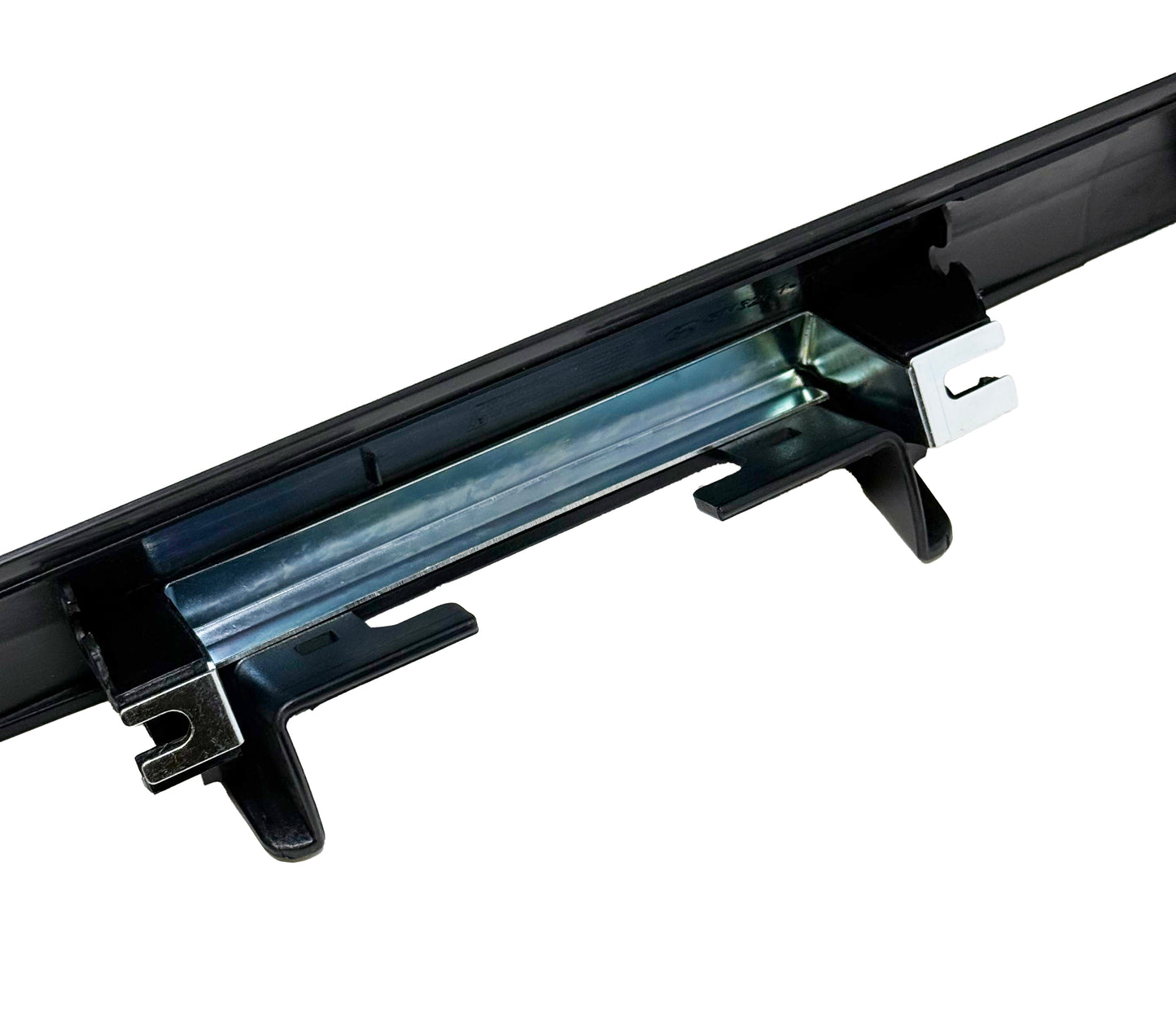 Upgraded Liftgate Tailgate Hatch Garnish Door Handle with Metal Plate Compatible with 2004-2006 Scion xB Replaces # 76801-52131, 76811-52122 (Primed Black) - Sentinel Auto Parts