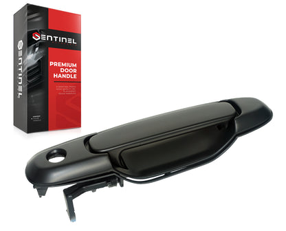 Outside Exterior Door Handle Front Left Driver Side Compatible with 1998-2003 Sienna Replaces # 69220-08010-C0 - Sentinel Auto Parts