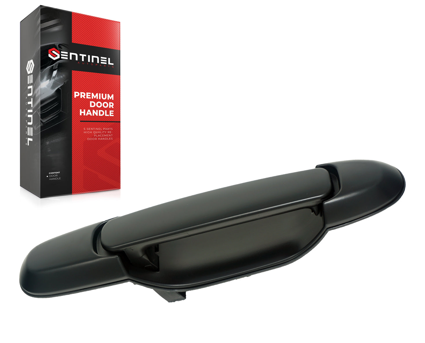 Outside Exterior Rear Sliding Door Handle Left or Right Side Compatible with 1998-2003 Toyota Sienna Replaces # 69230-08020-C0 - Sentinel Auto Parts