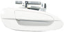 Sentinel Parts Front Right Passenger Side Outside Exterior Door Handle QX3 Satin White Pearl Compatible Replacement for 2002-2006 Nissan Altima - Sentinel Auto Parts
