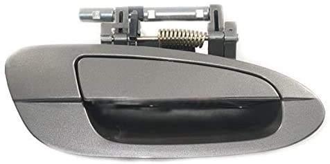 Sentinel Parts Rear Right Passenger Side Outside Exterior Door Handle KY2 Polished Pewter Metallic Compatible Replacement for 2002-2006 Nissan Altima - Sentinel Auto Parts