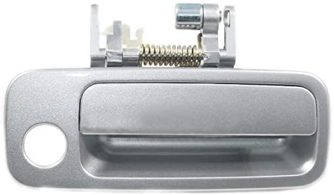 Sentinel Parts Front Right Passenger Side Outside Door Handle 1C8 Lunar Mist Silver for Compatible Replacement 1997-2001 Camry - Sentinel Auto Parts
