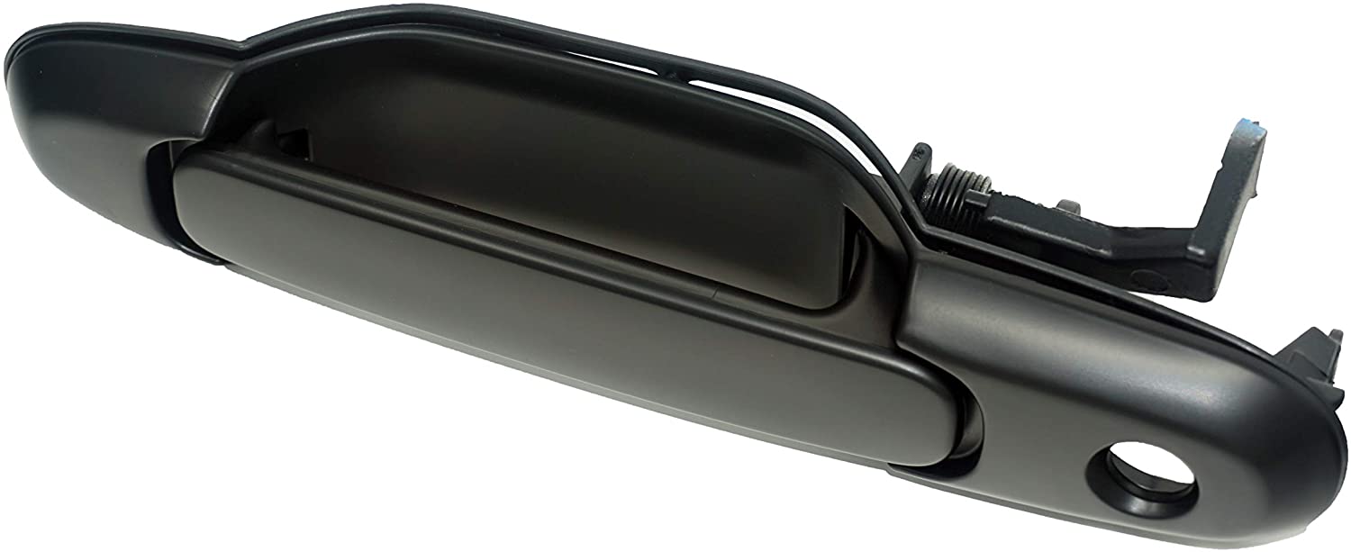 Sentinel Parts Front Left Driver Side Outside Door Handle Smooth Black for 1998-2003 Sienna 69220-08010-C0 - Sentinel Auto Parts